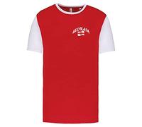 Supportershop Mixte Enfant Géorgie T-Shirt, Rouge, 12 Ans EU