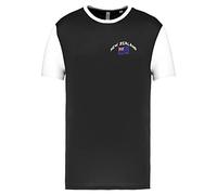 Supportershop Mixte Enfant Nouvelle Zélande T-Shirt, Noir, 6 Ans EU