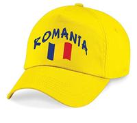 Supportershop Mixte Roumanie Casquette De Baseball, Jaune, Taille Unique EU