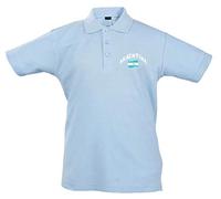 Supportershop Polo Rugby Argentine Mixte Enfant, Bleu, FR : S (Taille Fabricant : 4 Ans)