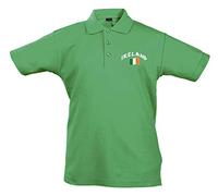 Supportershop Polo Rugby Enfant Irlande Enfant Bleu FR: M (Taille Fabricant: 6 Ans)