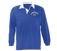 Supportershop Polo Rugby Ls Namibie Bleu FR: M (Taille Fabricant: M)