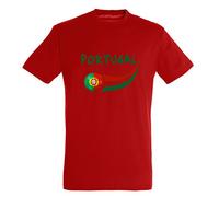 Supportershop Portugal T-Shirt Garçon Rouge FR: L (Taille Fabricant: 8 Ans)
