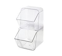 Supporteur de capsules de café, Boîte de rangement for capsules café multicolore 26,9x13,6x12,6cm(Clear)