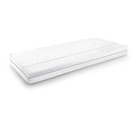 Supportho Matelas orthopédique en mousse à froid 80 x 200 cm Hauteur 18 cm Dureté H2/H3 Blanc