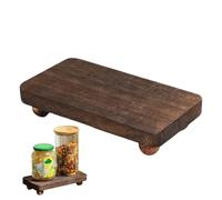 Supporti Di Visualizzazione In Legno - Alzatina Rettangolare Per Profumi, Base Per Piante E Fioriera, Organizzatore Per Smalti E Collezionismo - Robusto Per Arredo Casa Matrimonio Esposizione