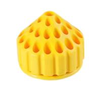 Zialofi Supportiste Des Bits D'outils de Taille, Conteneur D'économies D'espace, Organisateur de Bits de L'outil de Manucure de La Tête de Moulage, Jaune