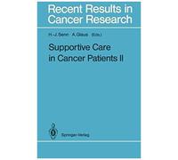 Supportive Care In Cancer Patients Ii