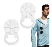 Supporto Magnetico Per Occhiali In Silicone - Set Di 2 Portaocchiali Magnetici | Clip Per Abbigliamento Portaocchiali | Adatto Per Occhiali Da Vista E Da Sole, Cinturini A Catena Alternativi, Accessor