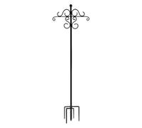 Supporto Mangiatoia Uccelli - Stazione Sospesa Resistente per Esterno | Struttura Portante Da Giardino per Appendere | Mangiatoie Uccelli Selvatici, Cortile, Balcone, Terrazzo, Prato, Accessorio