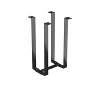 Supporto PC Portatile | Porta Laptop Stand Alluminio Regolabile | Support PC réglable sous Le Bureau | Support CPU sous Le Bureau | Étagère Organisateur de Support de pour Salle d'étue