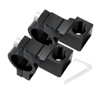 Supporto Specchietto Motocicletta In Alluminio- 2 Pezzi Universale Per Manubrio | Attacco Per Manubrio Per Escursionismo, Ciclismo, Strada, Pendolarismo, Monopattino,