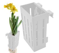 Supports À D'Aquarium | Coupe De Plantation Aquatique Suspendable avec Trou,Pot à d'Aquarium avec Crochets | pour Bords De Bac Jusqu'à 0.99 Cm Épaisseur Élevage De Poissons Et Crevettes