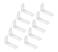 Supports à double fente à 90 degrés de qualité professionnelle pour projets structurels de rénovation - Supports multi-usages à angle droit