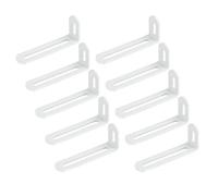 Supports à double fente à 90 degrés de qualité professionnelle pour projets structurels de rénovation - Supports multi-usages à angle droit