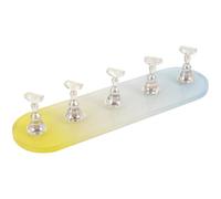 Supports à Ongles Décoratifs, Présentoir Magnétique en Plastique | Entraînement à Domicile et Écoles de Nail Art, Fixation Facile, Gain de Place, Affiche Faux Tips