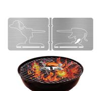 Supports à Saucisses Drôles pour Grill Gril à Saucisses Forme Teckel