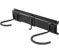 Supports à vélos SucceBuy - 4 vélos et 2 casques, montage mural, 36 pouces, personnalisables, réglables, jusqu'à 200 livres, gain de place