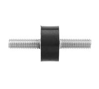 Supports Anti-Vibrations pour Générateur Supports D'isolation des Vibrations en Acier Inoxydable Caoutchouc + Métal 4pcs M6 Supports en Caoutchouc Mâle Anti-Vibration Silentblock (VV20*10 M6*18)