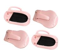 Supports avec fermoirs pour canne de ,4 pièces, organisateur de rack portatif élastique - porte-canne - pour banque la jetée de l'étang de la glace de l'eau salée Surf Voyage