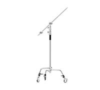 Supports C, Supportant 20 Kg, Trépied Réglable en Acier Inoxydable, Montage Facile for Studio Photo, Caméra Vidéo, Flash, Softbox(Style 3)