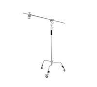 Supports C, Trépied Réglable avec Perche, Supportant 40 Kg for Studio Photo, Vidéo, Réflecteur, Parapluie, Softbox(Style 2)