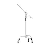Supports C, Trépied Réglable en Acier Inoxydable, Peut Supporter 20 Kg for Studio Photo, Vidéo, Réflecteur, Parapluie, Softbox(Style 3)
