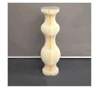 Supports cylindriques Pliables en Carton, colonnes Romaines empilables pour fête de Mariage