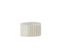 Supports cylindriques pliables, Foldable Cardboard Columns Cylinder Pedestal Stand Beige Multiple Sizes(22x8.6in)