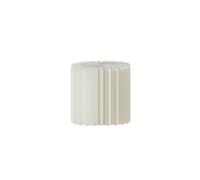 Supports cylindriques pliables, Foldable Cardboard Columns Cylinder Pedestal Stand Beige Multiple Sizes(14.9x14.5in)