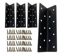 Supports D'angle De Lit Surélevé - Connecteur De Support De Jardinière À 90 Degrés, Fixation En Métal Robuste, Renfort De Joint Structurel | Support À Ossature Bois, Quincaillerie Robuste Pour Meubles