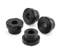 Supports De Bagues Rehausseur Guidon Solide pour Moto pour Harley Softail Dyna FXR FX Super Glide Sportster 883 1200 XL 1973-2017