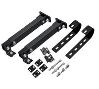 Supports de balcon pour panneaux solaires - noir