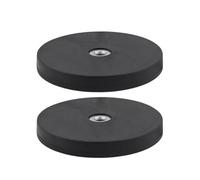 Supports de Barre de Lumière | 2 Pièces Fixations À Base Magnétique,Brackets De Montage À Filetage Interne Pour Lumières LED,pour Camion SUV Véhicule Utilitaire et Remorque