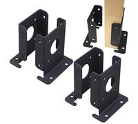 Supports de base pour poteaux, ancrage pour poteaux de clôture en bois | Base d'ancrage pour poteau de pergola de clôture en bois réglable, ancrages de pergola de support stable, base au