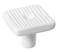 Supports de boutures 27 mm carrés - pour boutures de coraux en eau de mer | pour frag racks et boutures de corail, 12 frag plugs en céramique avec creux, culture de coraux, aquarium récifal