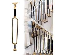 Supports de broches d'escalier pour rampe d'escalier victorien intérieur - Angle réglable - Barres de rechange pour balustres décoratifs