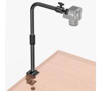 Supports de Caméra de Bureau, Support Webcam Réglables en Hauteur et Pivotant sur 360°, Supports de Caméra avec Rotule Universelle 1/4 pour Caméras, Webcams, Panneaux Lumineux et Microphones