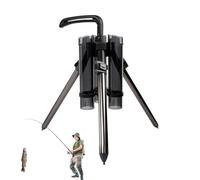Supports de canne à pêche - Canne sur pied - Support en d'aluminium pour