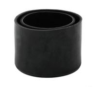Supports de canne à pêche pour bateau et yacht - Inserts en caoutchouc pour protéger les cannes à pêche et les moulinets - Compatible avec les tubes de 5,1 cm de diamètre extérieur (noir)