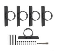 Supports de corde en acier inoxydable pour installation de corde sur des structures extérieures, y compris les aires de jeux, les zones de fitness et les marqueurs de limites d'espace public