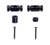 Supports de cordes à roulettes pour guitare électrique avec vis de, guides d ' arbres à cordes de guitare électrique, accessoire de retenue, pièces de rechange pour arbres à cordes pour guitares