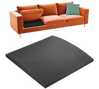 Supports De Coussins Incurvés Pour Canapé Affaissés, Panneaux De Soutien À Placer Sous Les Coussins, Insert De Remplacement En Mousse Haute Densité 70 x 70 cm Pour Réparer Canapé, Noir (1 Pièce)