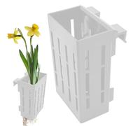 Supports De D'Aquarium,Coupe De Plantation Aquatique Suspendable avec Trou,Porte-Aquatique avec Crochets - pour Décoration Aquatique, Poissons, Crevettes Et Culture en Bac