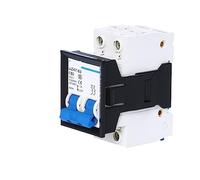 Supports de disjoncteur Base de montage MCB DZ47 C45 C65 L7 trous de cadre fixe 1P 2 3 4 pôles support noir Miniature 1 pièces Interrupteur automatique (Color : Type1, Size : 3P)