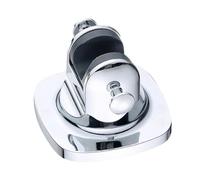 Supports de douche à main sans perçage, ajustez les angles, support mural adhésif solide en ABS pour pommeau de douche de salle de bain, supports de douche muraux