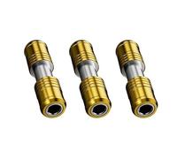 Supports de douilles hexagonaux à changement rapide de 54 mm de long, connecteur à verrouillage automatique pour perceuse sans fil, rénovations et travaux de garage, adaptateur de port à