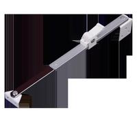 Supports de fenêtre for maintenir l'ouverture, supports à battant, limiteur contreventement coulissant en acier plastique, fixe télescopique, contrôleur d'angle, accessoires porte