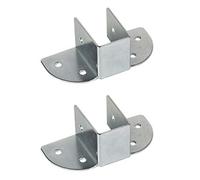 Supports de fixation pour rail central en forme de U 23 mm de large