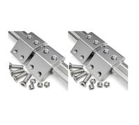 Supports de fixation universels pour rails de serrage adaptés pour une fixation sécurisée des outils - Comprend un kit d'installation complet pour ranger les outils